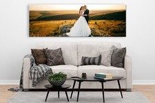 Luxus Foto auf Leinwand Druck | Maßgeschneidertes Bild hochwertiger Kiefer Rahmen Box Leinwand