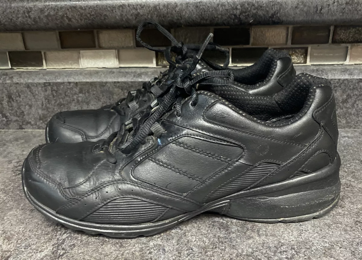 AKESSO Carraria 11 ATHLETIC NURSING SHOES WOMENS BLACK LEATHER
