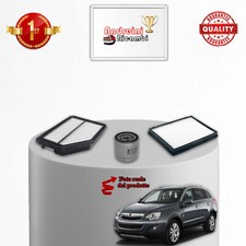 KIT TAGLIANDO 3 FILTRI OPEL ANTARA 2.4 104KW 141CV DAL 2006 ->