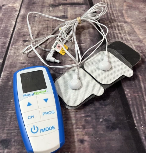 AccuRelief 3-in-1 Pain Relief Device Tens Unit Massage Muscle Stimulation
