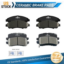Front and Rear Ceramic Brake Pads For 2014 - 2020 Acura RLX Sport Hybrid SH-AWD