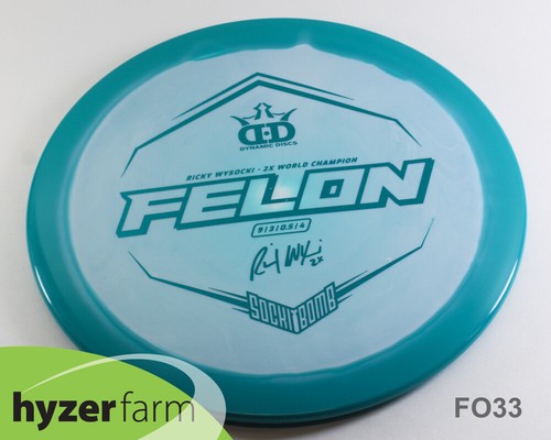 Dynamic WYSOCKI FUZION ORBIT FELON *pick weight & color* Hyzer Farm disc golf - Picture 34 of 51