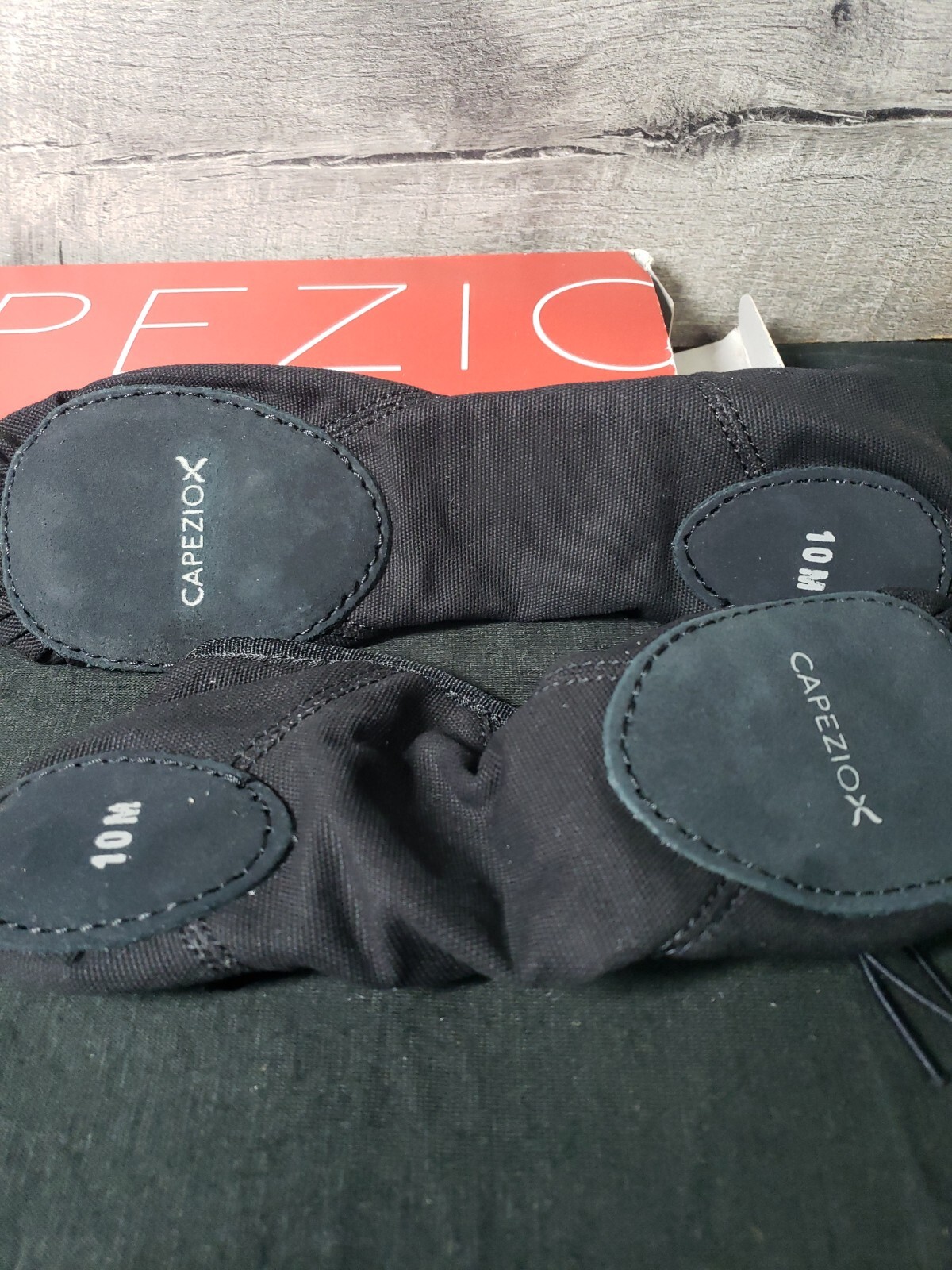 Capezio Men's Canvas Romeo Ballet Shoe Black size 10 M US New In Box eBay