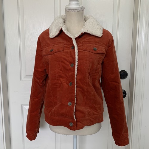 Faux Fur Lined Jacket Soft Warm 