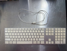 Apple Wired Numeric Keypad USB Keyboard A1243 White