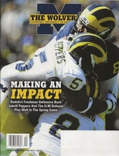 2015 May The Wolverine Michigan Sports Magazine Jabrill Peppers