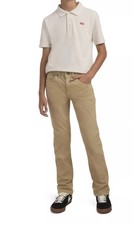 Levi's 511 Boys Size 16 28x30 Reg Harvest Gold Soft Stretch Twill Pants NWT