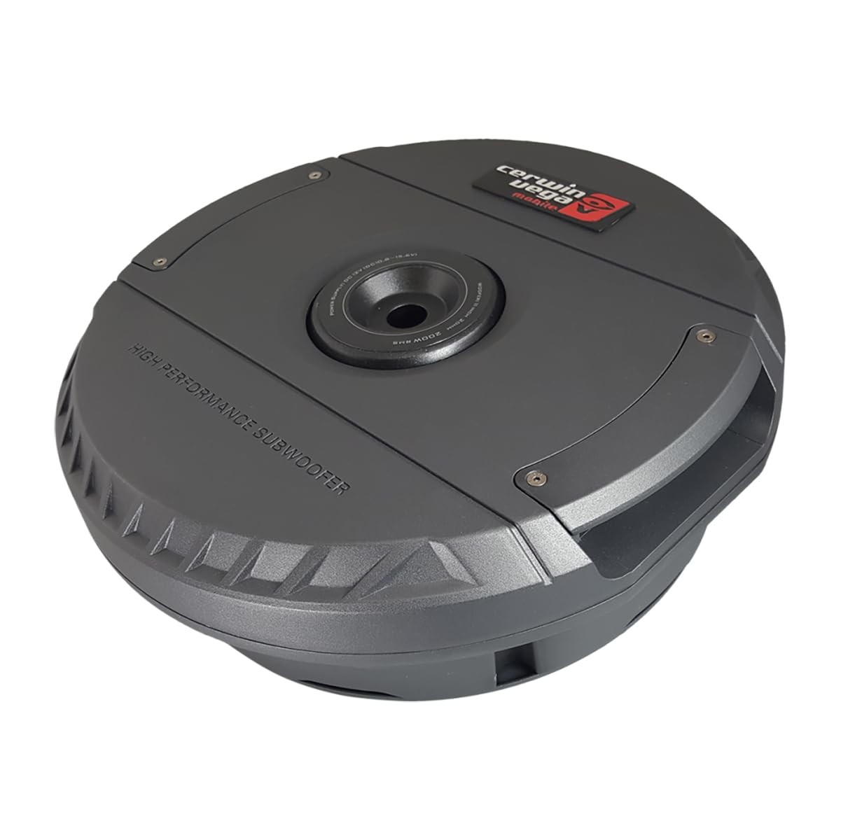 CERWIN Vega 600-watt Spare Tire Application Subwoofers (VS12SH),Gray/Black
