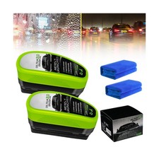 Upgrade Automotive Oil Film Cleaning Brush, New 2.0 Green Oil Film Wipe, Glas...