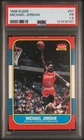 1986 FLEER #57 MICHAEL JORDAN ROOKIE RC PSA 1.5