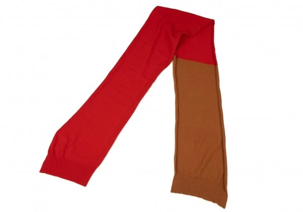 COMME des GARCONS SHIRT Wool Bicolor Knit Scarf(K-137461) - Image 2 of 4