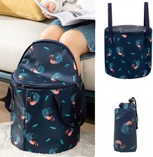 Collapsible Bucket Soaking Feet Portable Travel Foot Bath Tub Insulated Foot