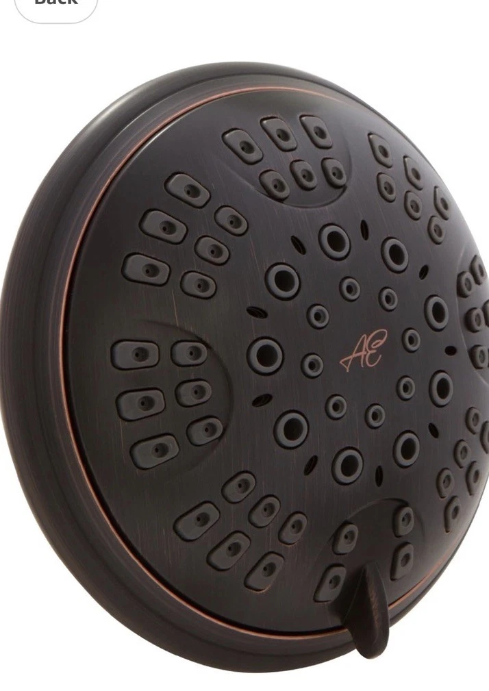 6 Function Luxury Shower Head (Aqua Elegante) - Oil-Rubbed Bronze - 2.5 GPM