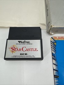 VTG Rare 1980 Star Castle Vectrex Video Game Complete in Box CIB