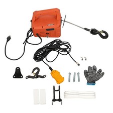 3-in-1 Portable Electric Hoist Winch 1100 Lbs Wired Wireless Remote Control 3-in-1 Portable Electric Hoist Winch 1100 Lbs Wired Wireless Remote Control
