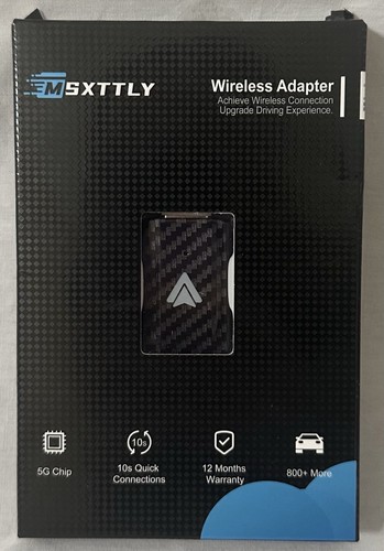 MSXTTLY 2 in 1 Wireless Carplay Android Auto Wireless Adapter, UTA-L9