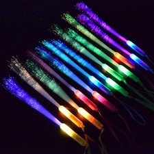 M.best 12pcs Glow Sticks Party Supplies, 3 Modes Colorful Flashing LED Light ...