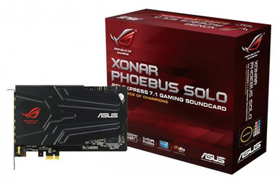 ASUS Xonar Phoebus ROG Solo - Interne PCIe 7.1 Gaming Soundkarte