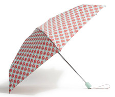 VERA BRADLEY ESSENTIAL MINI UMBRELLA:NWT VENETIAN FLOWERS MINT