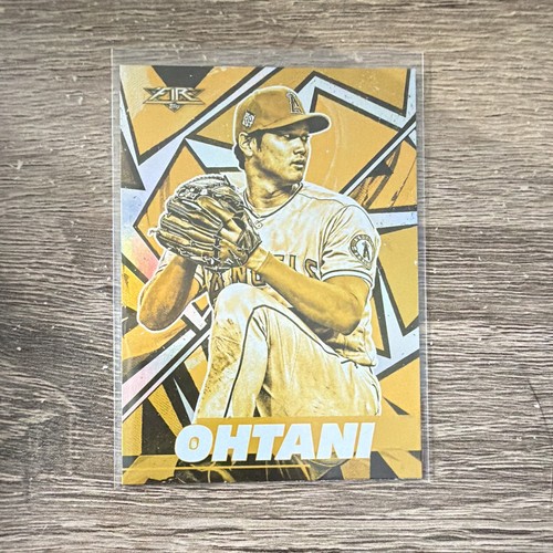 2021 Topps Fire - Shohei Ohtani #26 Gold Minted