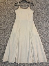 Calypso St Barth Linen Blend Flared Maxi Sund...