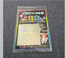 1984 GREMLINS Lazer Blazer 3D HOLOGRAFISCHE AUFKLEBER Vintage Gizmo Sticker
