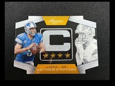 2014 Panini Prestige Captains #8 Matthew Stafford NM-MT Lions