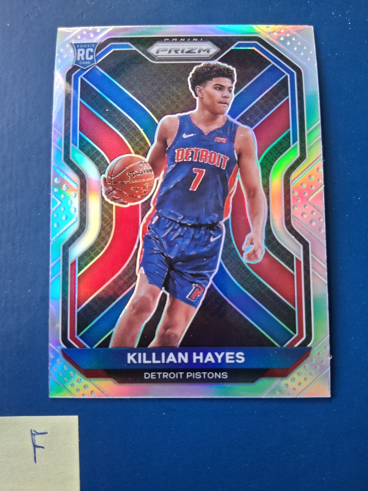 2020-21 Panini Prizm Silver Prizm Killian Hayes #270 Detroit Pistons Rookie RC