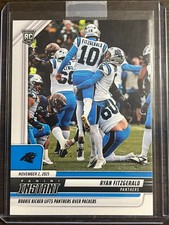 2025-26 Panini Instant NFL #197 Ryan Fitzgerald Carolina Panthers RC