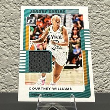 2025 WNBA Panini Donruss - Courtney Williams #13 Jersey Relic - Lynx