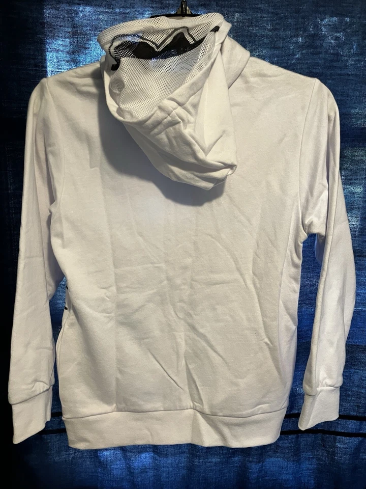 Sudadera con capucha con malla 1/2 máscara Star Wars para niños talla mediana  Foto 4 de 4