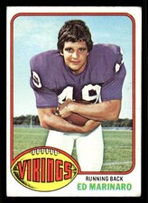 1976 Topps #419 Ed Marinaro - Minnesota Vikings (Low Grade)