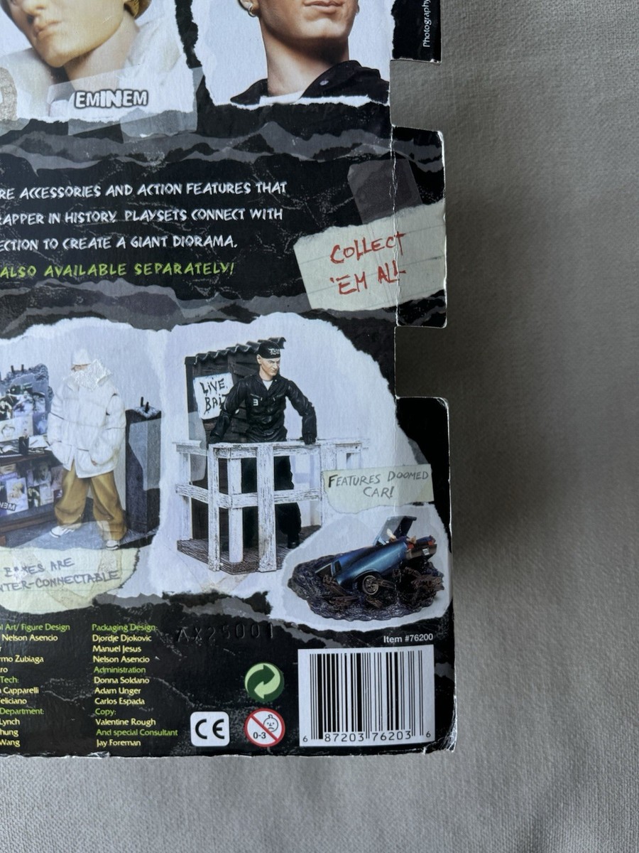 SEALED Eminem 2001 My Name Is Slim Shady Art Asylum Psycho Toyz