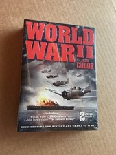 World War II In Color DVD Box Set 2-Disc John Ford William Wyler New Sealed