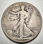 1921  WALKING LIBERTY HALF DOLLAR  VG  KEY DATE  #1643