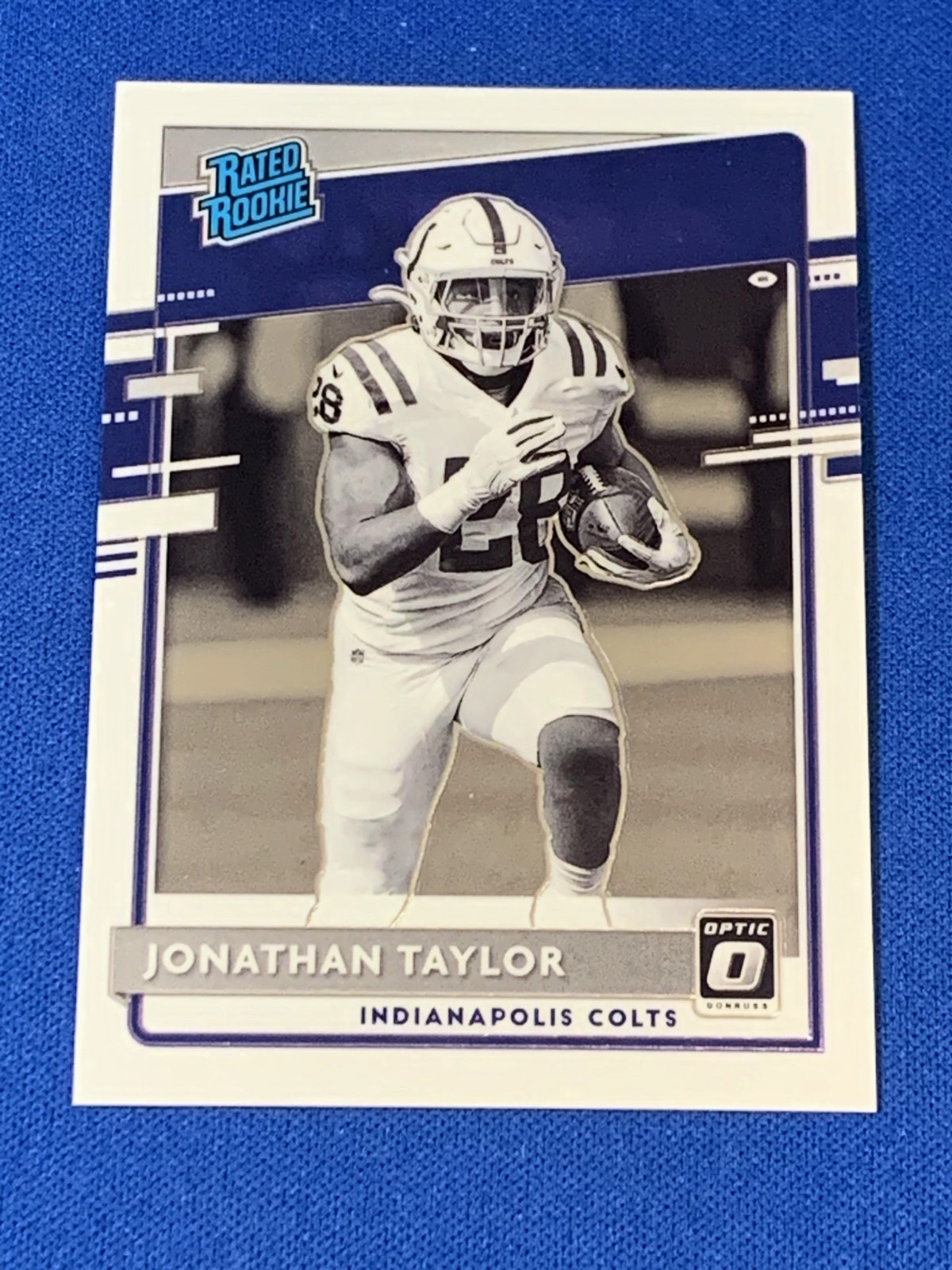 Jonathan Taylor (RC), Indianapolis Colts, 2020 Optic Negative