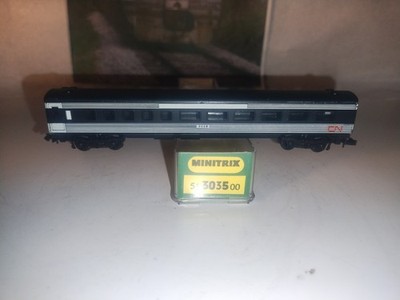 N Scale Minitrix Canadian National Passenger Coach Car 3028 
