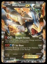 White Kyurem EX BW63 Holo Black And White Promo Pokemon Card on eBay