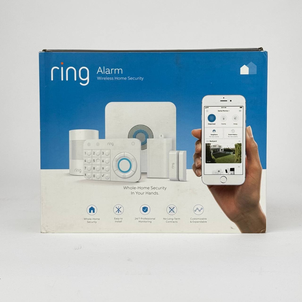 Ring Alarm Wireless Home Security Kit 5-Piece System - (1St Gen)