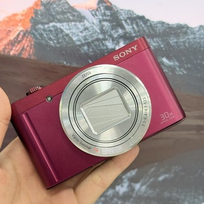 Sony Cyber-Shot DSC-WX500 30x Optical Zoom & 20.1 MPDigital Camera Red Wi-Fi