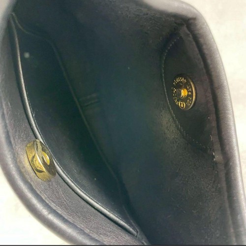 Vecchia borsa Coach Ergo borsa monospalla pelle nera buone condizioni dal Giappone - Foto 8 di 24