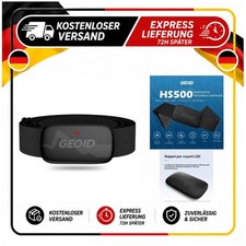 Cardiofréquencemètre poitrine HS500 ANT+ Bluetooth IP67 GEOID