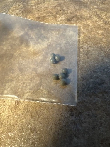 VINTAGE MARX BLUE & GRAY CIVIL WAR PLAYSET CAISSON Silver CANNON BALLS