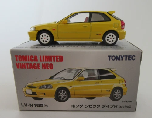 TOMYTEC  TOMICA LIMITED VINTAGE NEO 1/64 HONDA CIVIC Type R LV-N165a