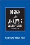 Design and Analysis: A Researchers Handbook