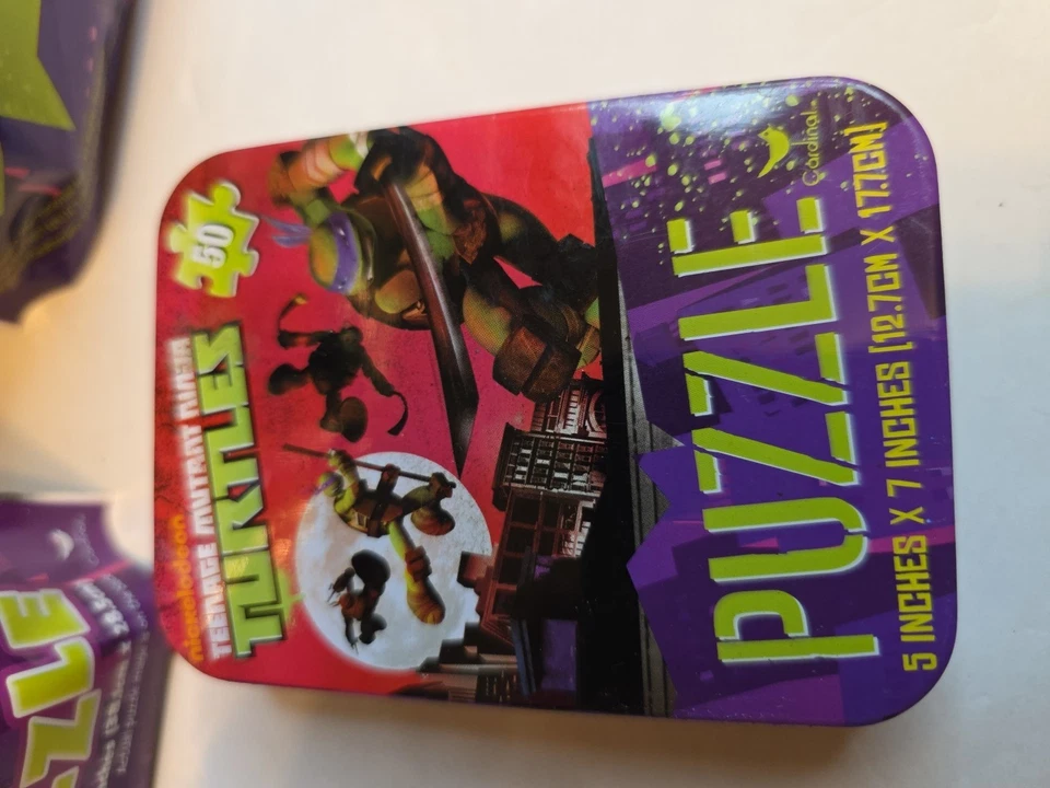 Lote de 3 rompecabezas Tortugas Ninja Adolescentes Mutantes Foto 2 de 4