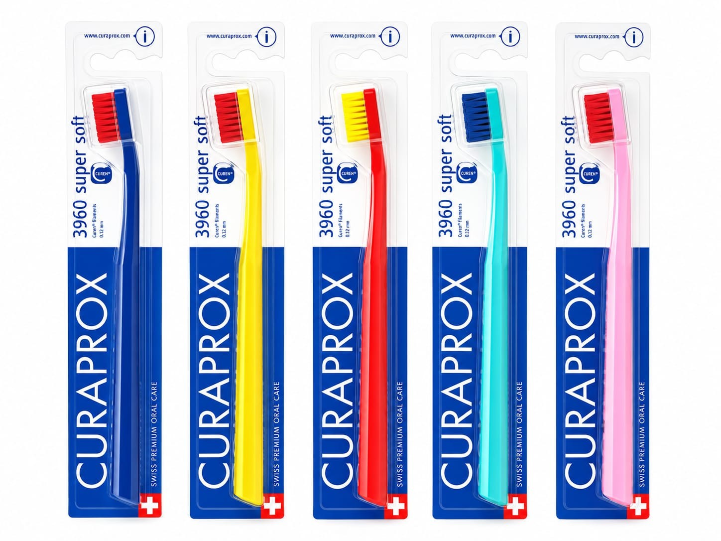 Curaprox CS 3960 Toothbrush Super Soft Sensitive Random Color X 1 Pack - Image 2