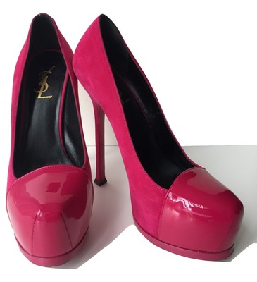 ysl pink pumps