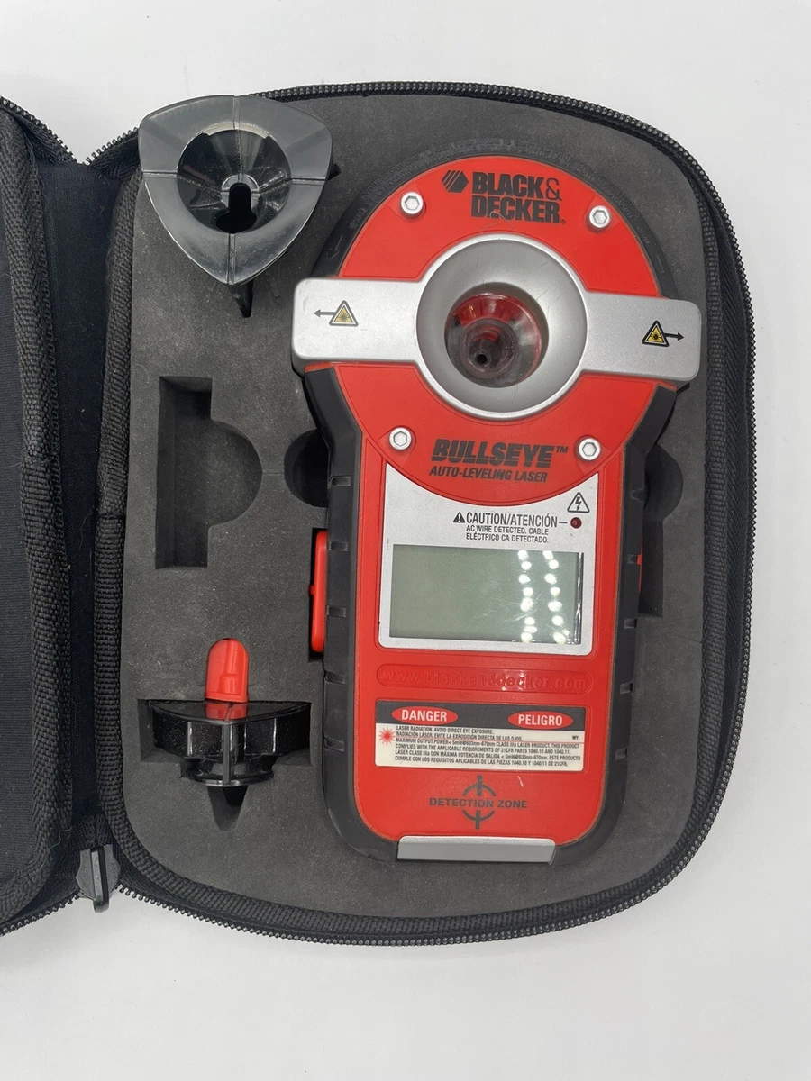 Black & Decker Bullseye Lazer Level, Stud & Cable Finder