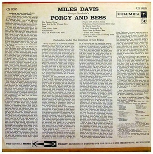 Porgy & Bess Gershwin musical soundtrack movie play Miles Davis Sounds of Jazz - Image 2 of 4